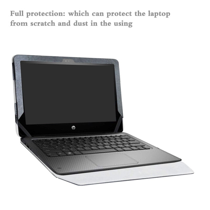 Alapmk غطاء واقي من Alapmk لجهاز HP ProBook x360 11 G1 EE /G2 EE /G3 EE / G4 EE /G5 EE /G6 EE/G7 EE 11.6" سلسلة لابتوب، أسود - Image 5
